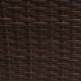 Polyrattan Gartenmöbel Set - Braun