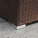 Polyrattan Gartenmöbel Set - Braun
