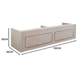 Wohnwagen Hängeschrank – 120cm x 30cm x 30cm