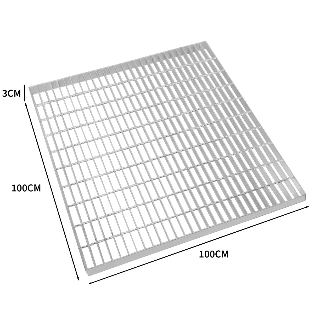 Verzinkte Gitterroste - 1000mm x 1000mm