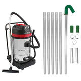 Maxblast Saugstange für Dachrinnen & 80L Nass- und Trockensauger