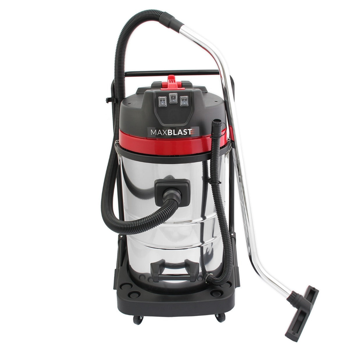 Maxblast Saugstange für Dachrinnen & 80L Nass- und Trockensauger