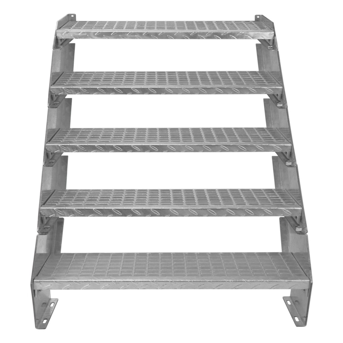 Verstellbare Fünfteilige Verzinkter Stahl Treppe – 900mm breit
