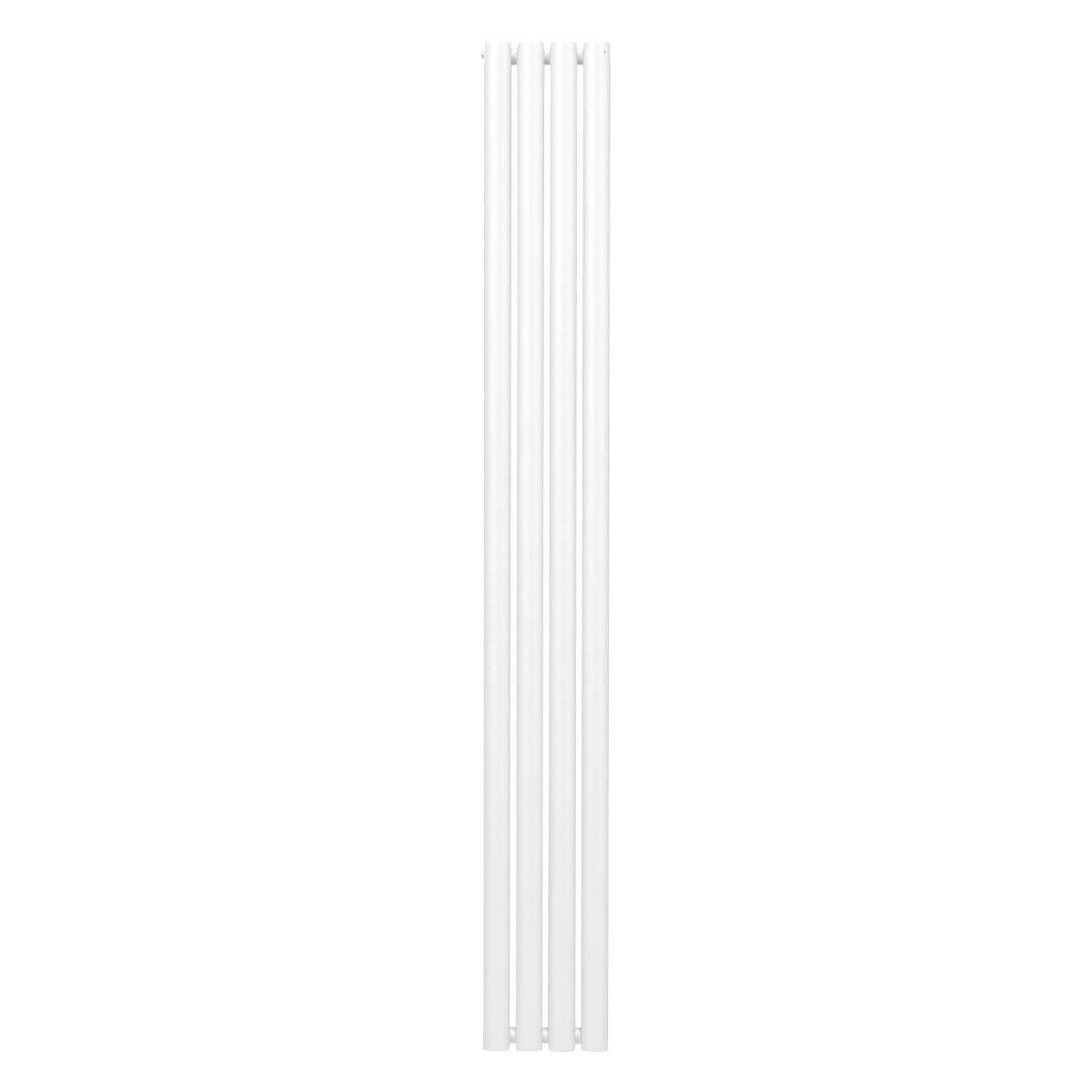 Oval Röhrenheizkörper - 1800mm x 240mm - Weiß