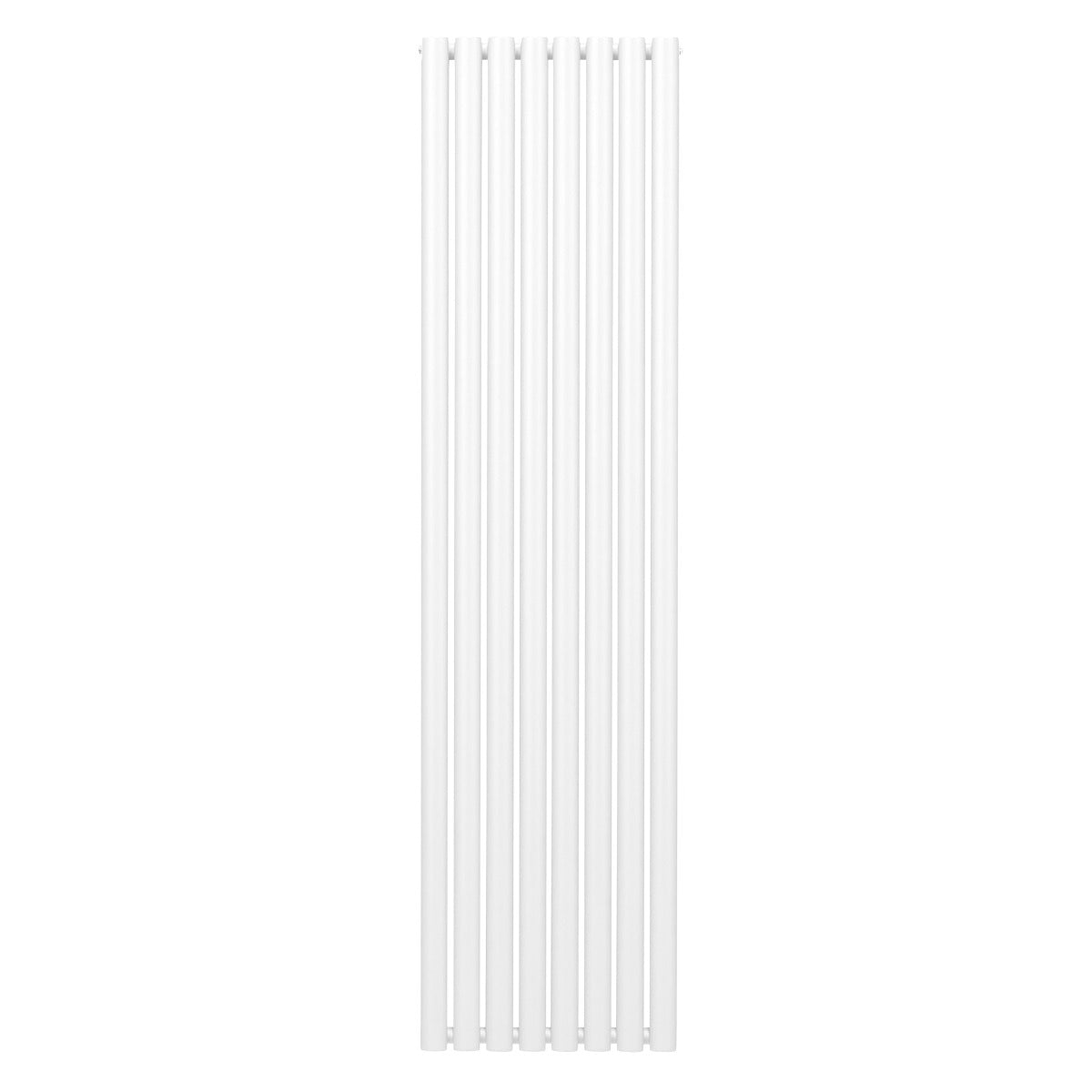 Oval Röhrenheizkörper - 1800mm x 480mm - Weiß