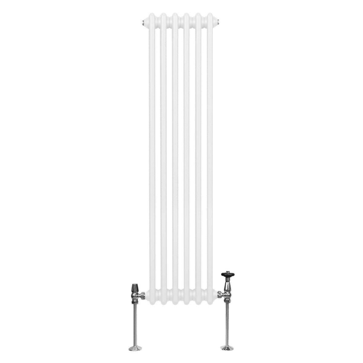 Traditioneller 2-Spalten-Heizkörper - 1500 x 292 mm - Weiß