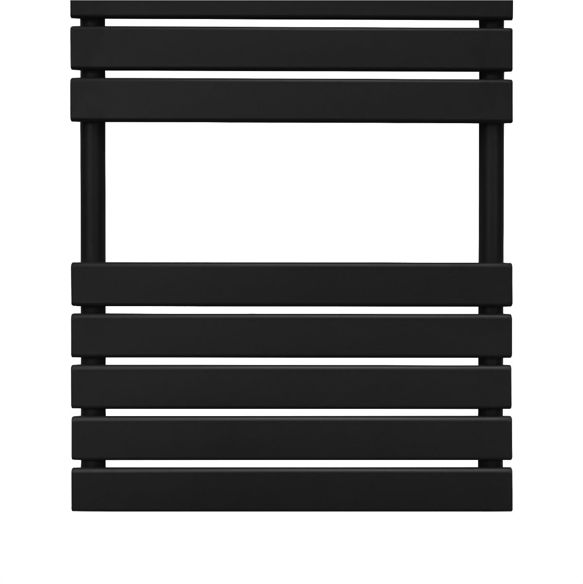 Flachheizkörper für Handtücher - 1200mm x 500mm - Schwarz