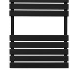 Flachheizkörper für Handtücher - 1200mm x 500mm - Schwarz