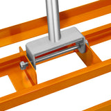 T-Mech Rasenrakel 50cm und rollender Rasenlüfter – Orange