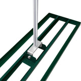 T-Mech Rasenrakel 100cm und rollender Rasenlüfter – Grün