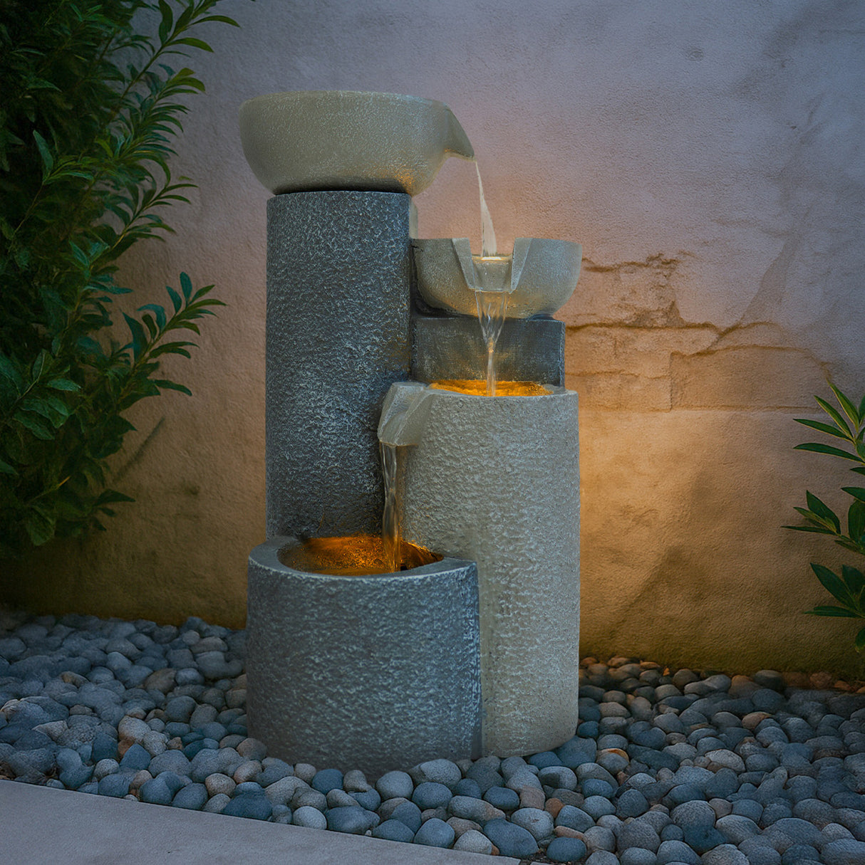 Elektrische Wasseranlage – "Tranquil Tiers"