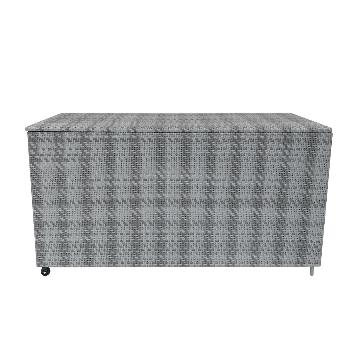 Rattan Kissenbox 700L - Grau