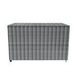 Rattan Kissenbox 996L - Grau