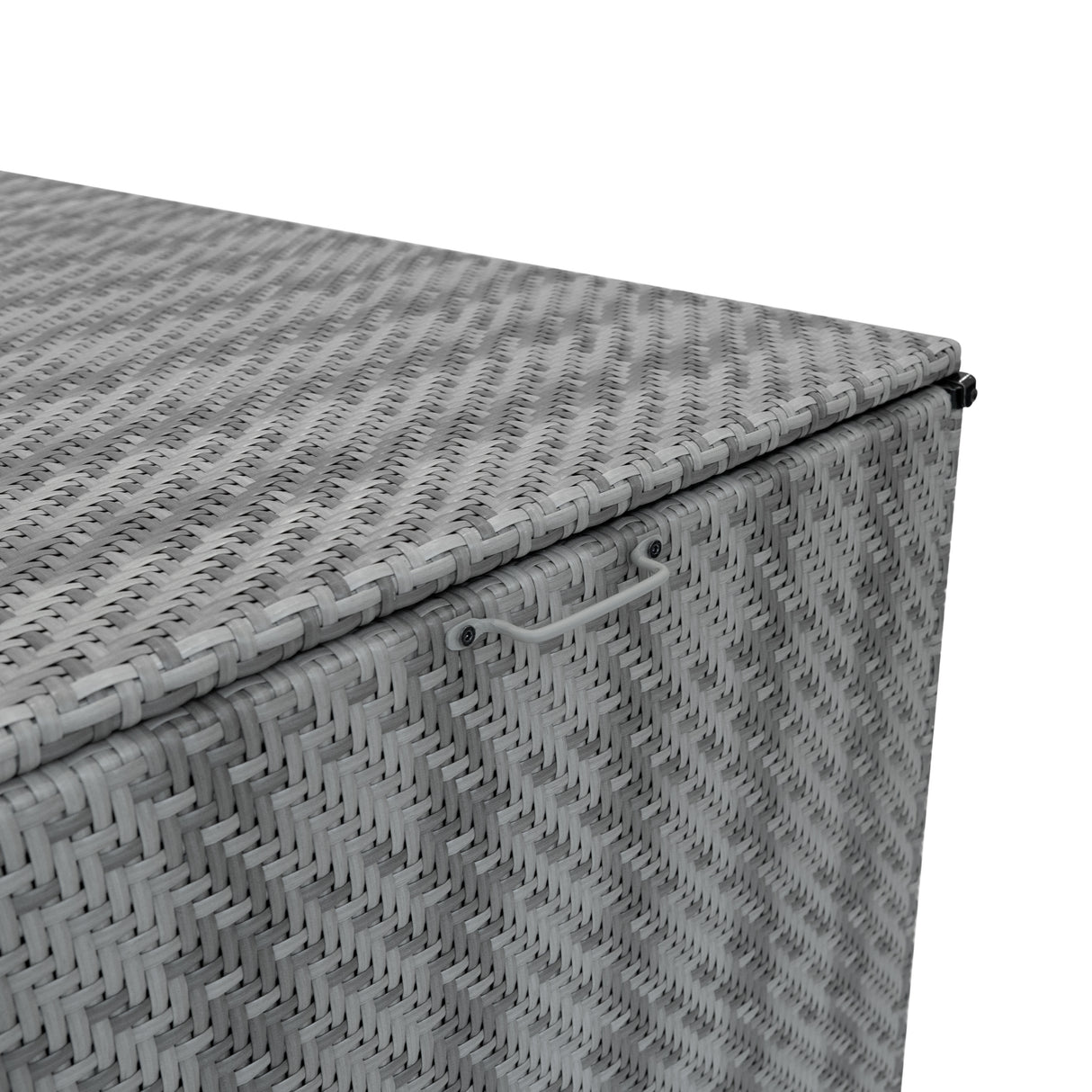 Rattan Kissenbox 996L - Grau