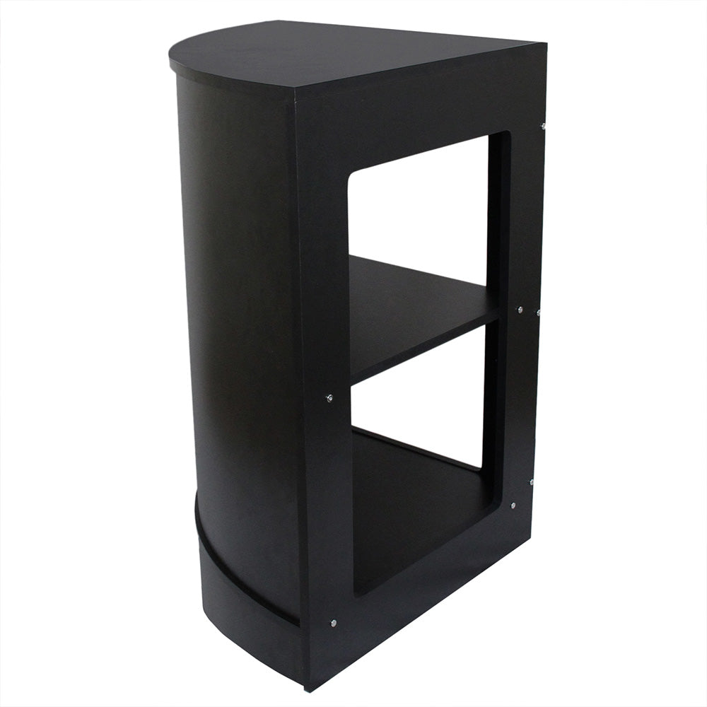Eckiger Ladentresen CM60 – Schwarz