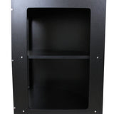 Eckiger Ladentresen CM60 – Schwarz