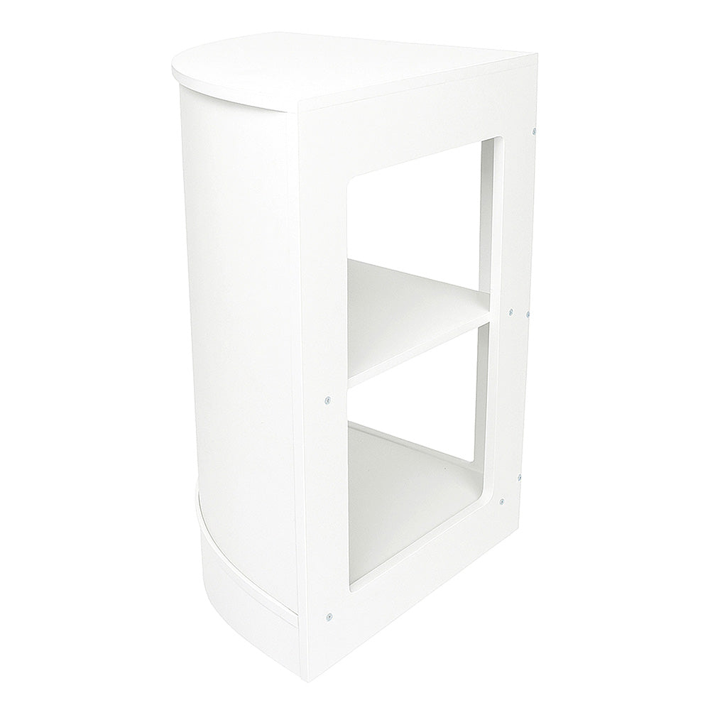 Eckiger Ladentresen CM60 – Weiß