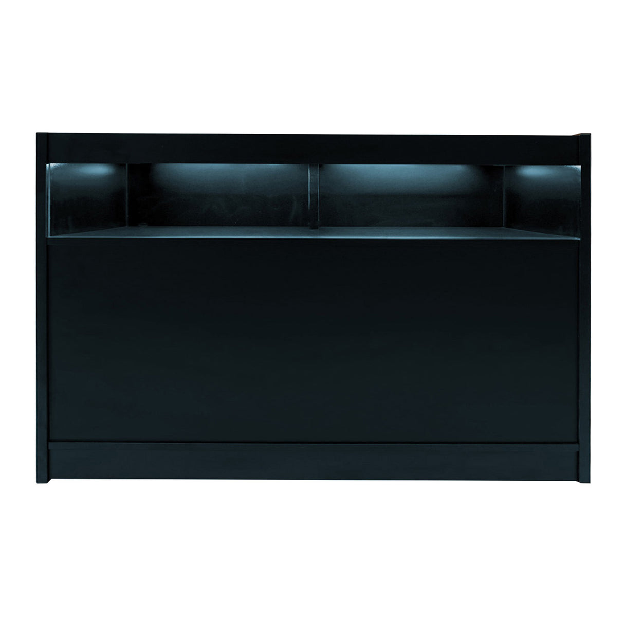 B1500 LED-Ladentheke – Schwarz