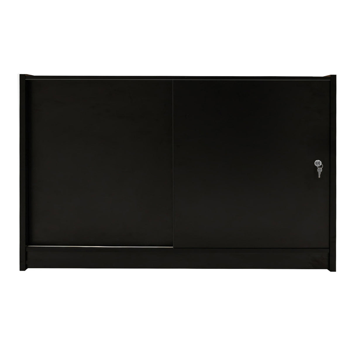 B1500 LED-Ladentheke – Schwarz