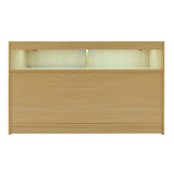 B1500 LED-Ladentheke – Ahorn