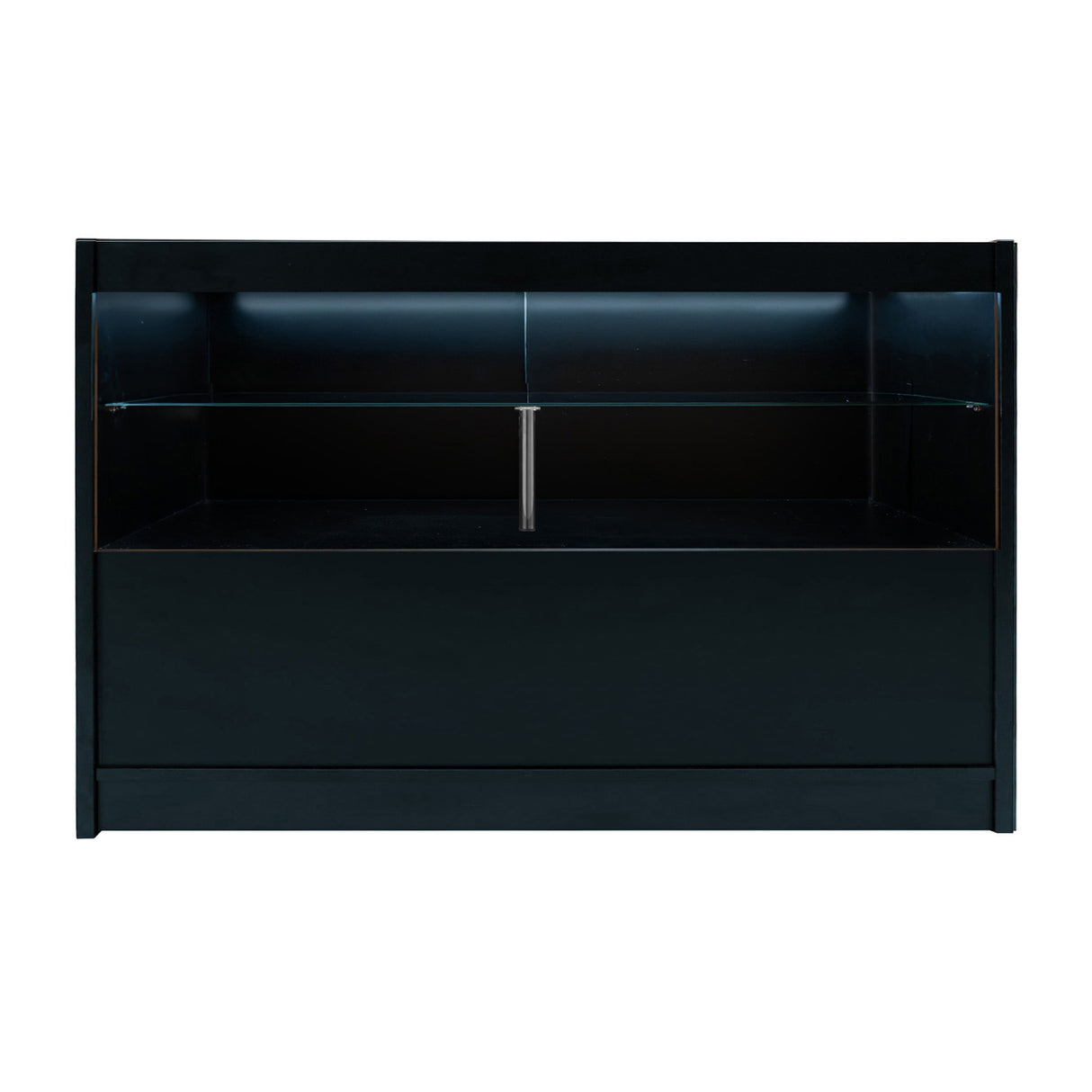 C1500 LED-Ladentheke – Schwarz