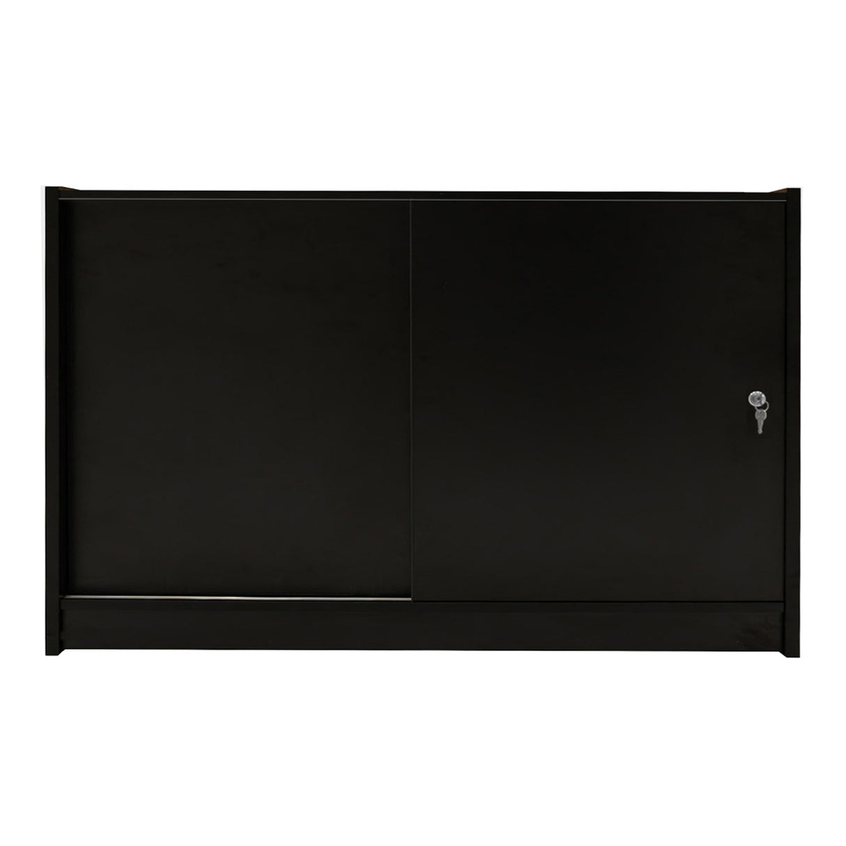 C1500 LED-Ladentheke – Schwarz
