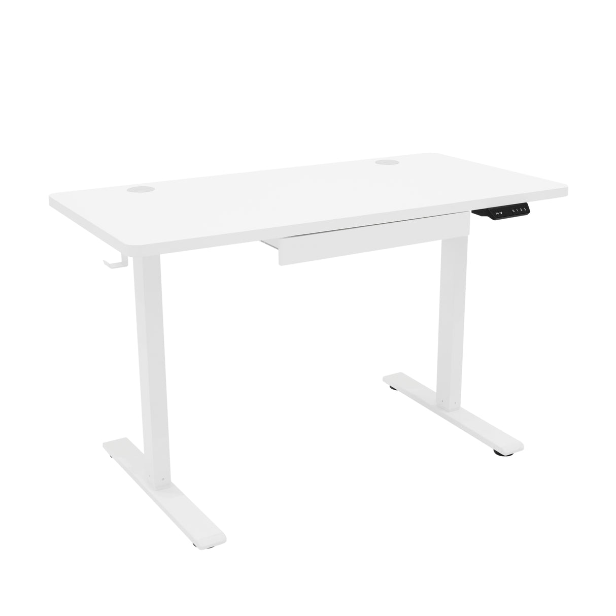 Elektrischer Stehschreibtisch mit Schublade – 120 cm x 60 cm