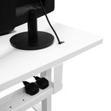 Elektrischer Stehschreibtisch mit Schublade – 120 cm x 60 cm
