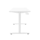 Elektrischer Stehschreibtisch mit Schublade – 140 cm x 60 cm