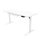 Elektrischer Stehschreibtisch mit Schublade – 160 cm x 60 cm