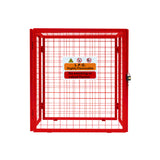 Zusammenklappbarer Gasflaschenschrank - 90cm x 80cm x 43cm