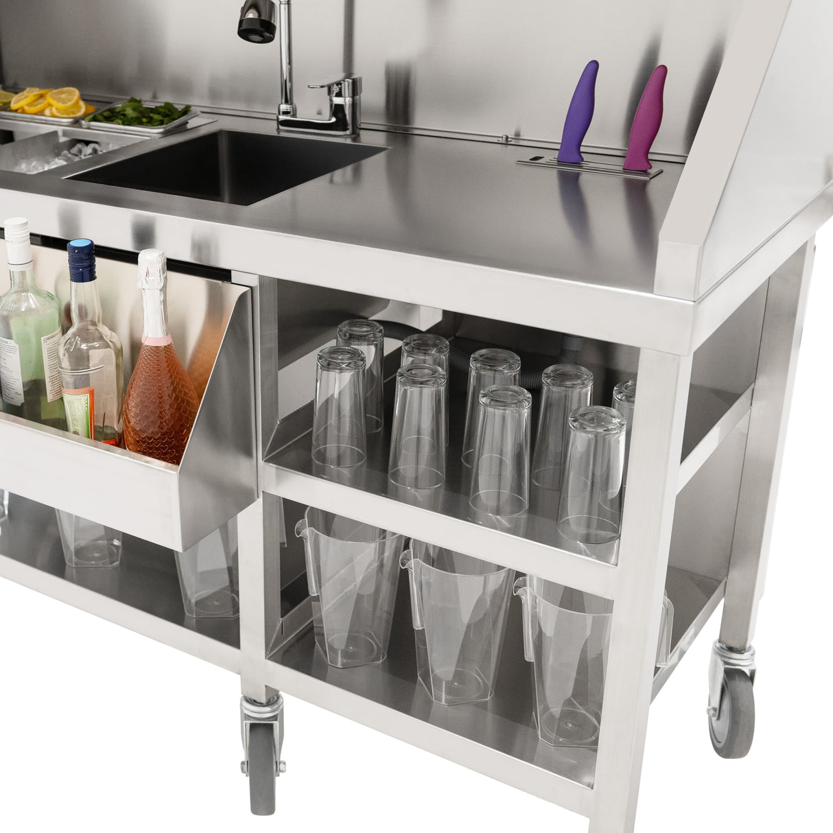 Mobile Cocktailbar-Station