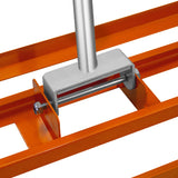 T-Mech Rasennivellierer und Rotationsstreuer 100cm – Orange