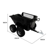 ATV/Quad Kippbarer Anhänger - 4 Räder