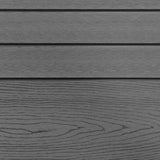 WPC Sichtschutzzaun Eckzaun Element – Grau