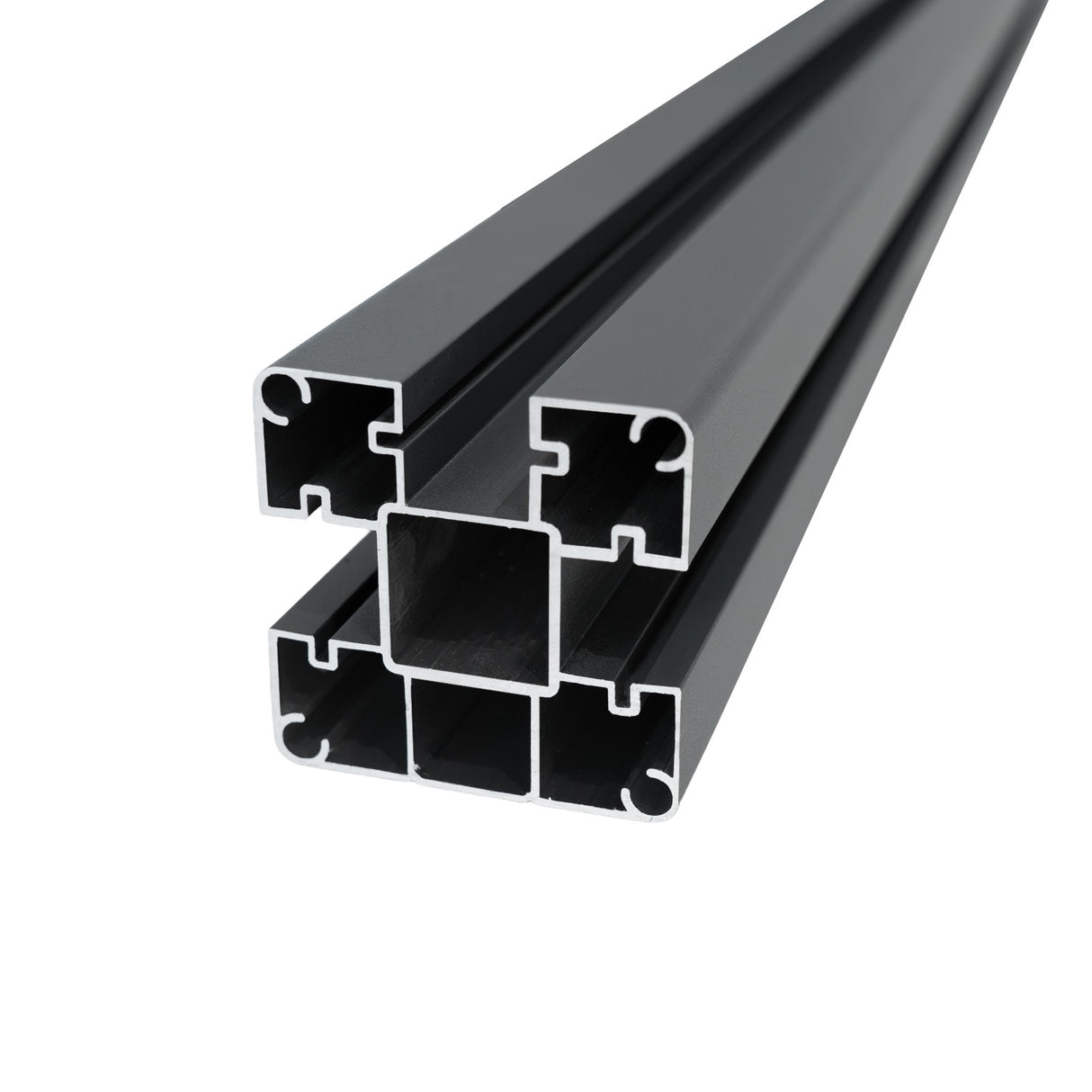 WPC Sichtschutzzaun Eckzaun Element – Grau