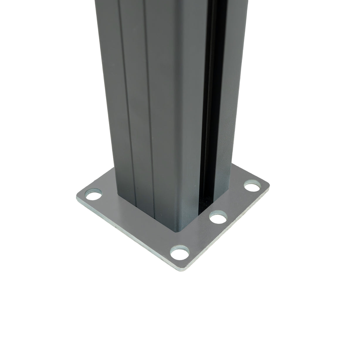 WPC Sichtschutzzaun Eckzaun Element – Braun