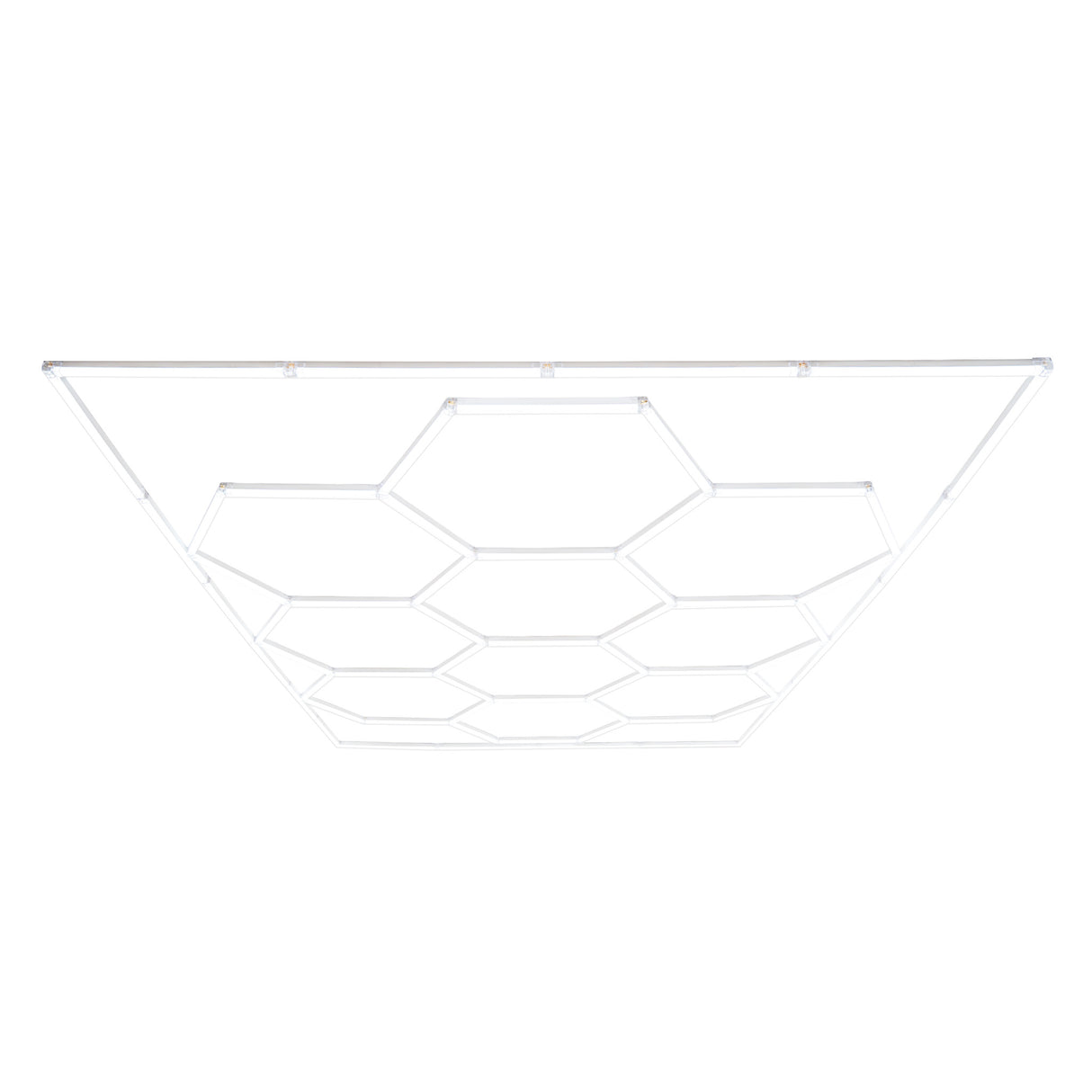 10 Hexagon LED-Leuchten – 2-in-1