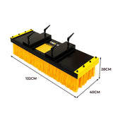 Gabelstapler Blockbesen