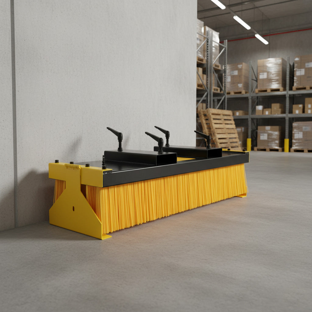Gabelstapler Blockbesen mit Ständer