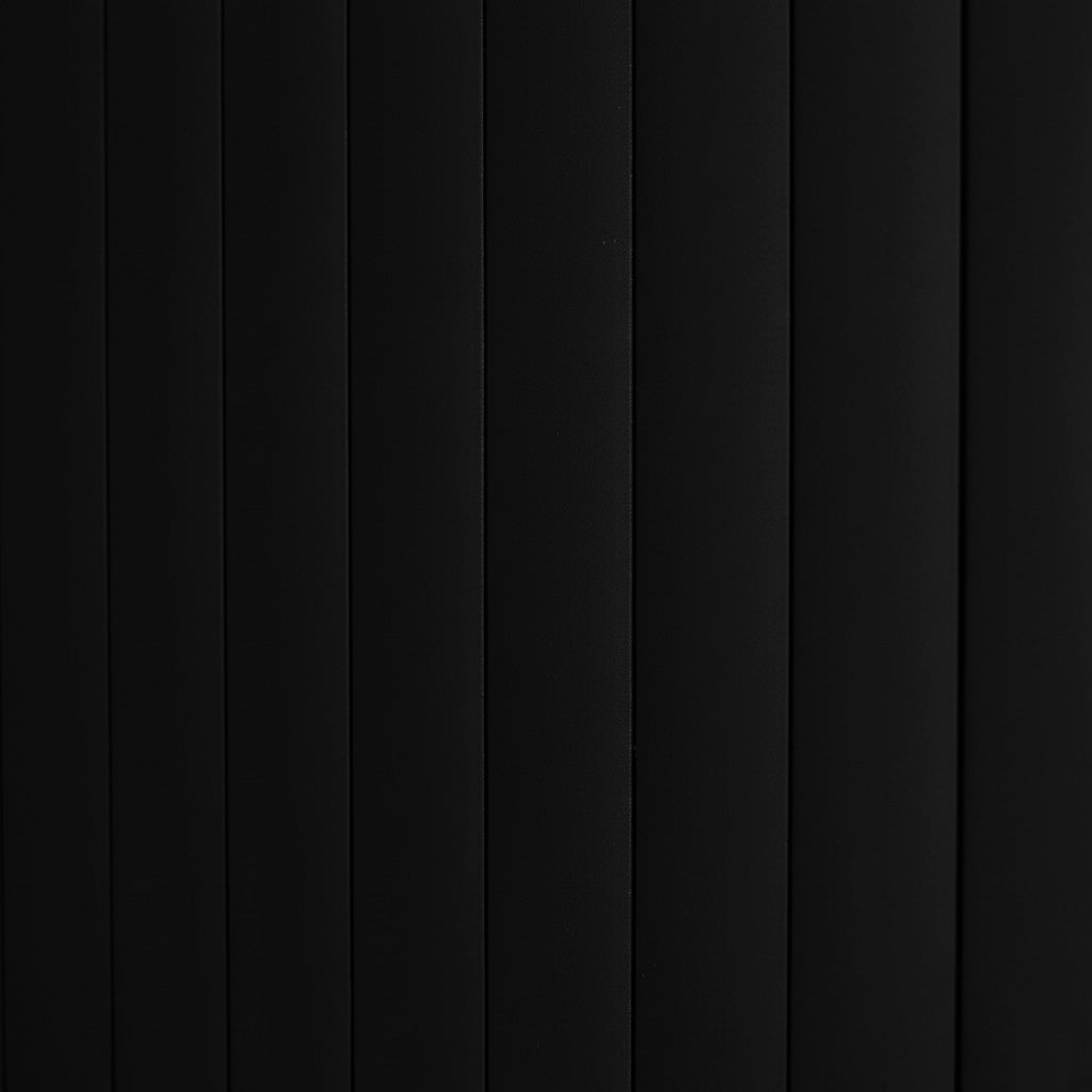 Rollladen Duschtür – Schwarz