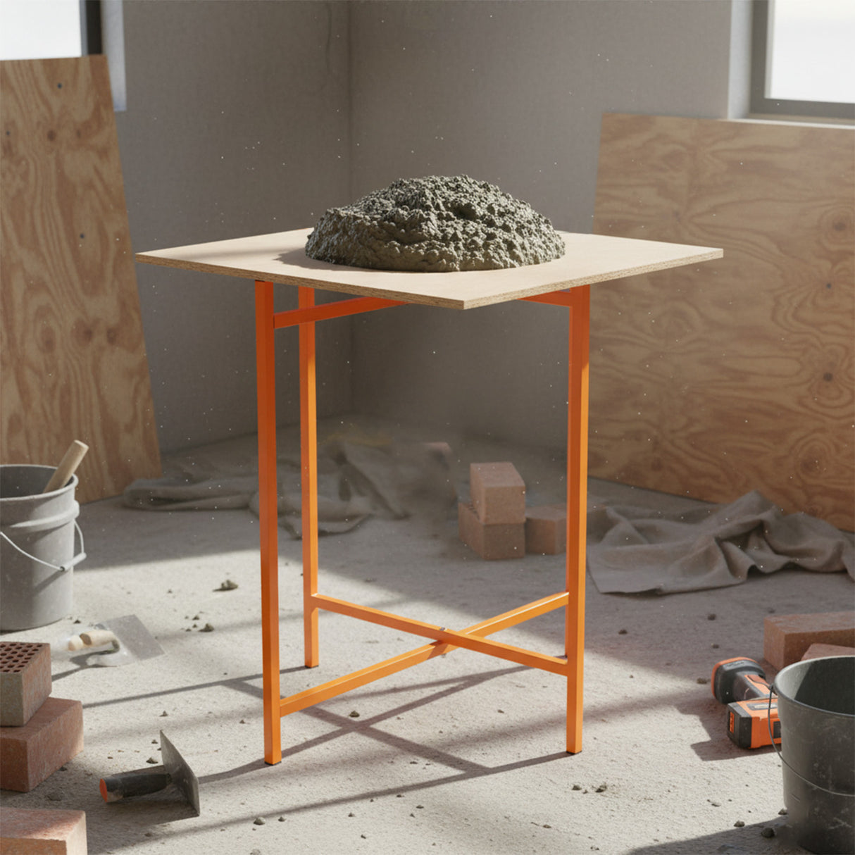 Mörtelbrettständer x 10 – 750mm hoch