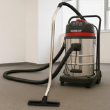 80L Nass- & Trocken Industriestaubsauger mit 5m Schlauch
