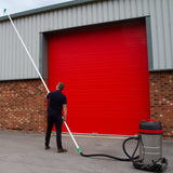 80L Nass- & Trocken Industriestaubsauger mit Dachrinnenstangen & 5m Schlauch