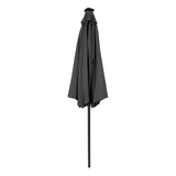 LED-Kipp-Sonnenschirm 2,7m - Grau