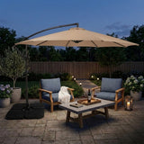 Ausleger-Sonnenschirm 3m - Beige
