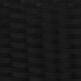 Rattan-Kissen-Auflagenkiste 700L – Schwarz