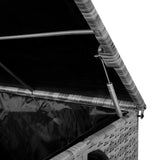 Rattan-Kissen-Auflagenkiste 700L – Grau