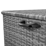 Rattan-Kissen-Auflagenkiste 700L – Grau