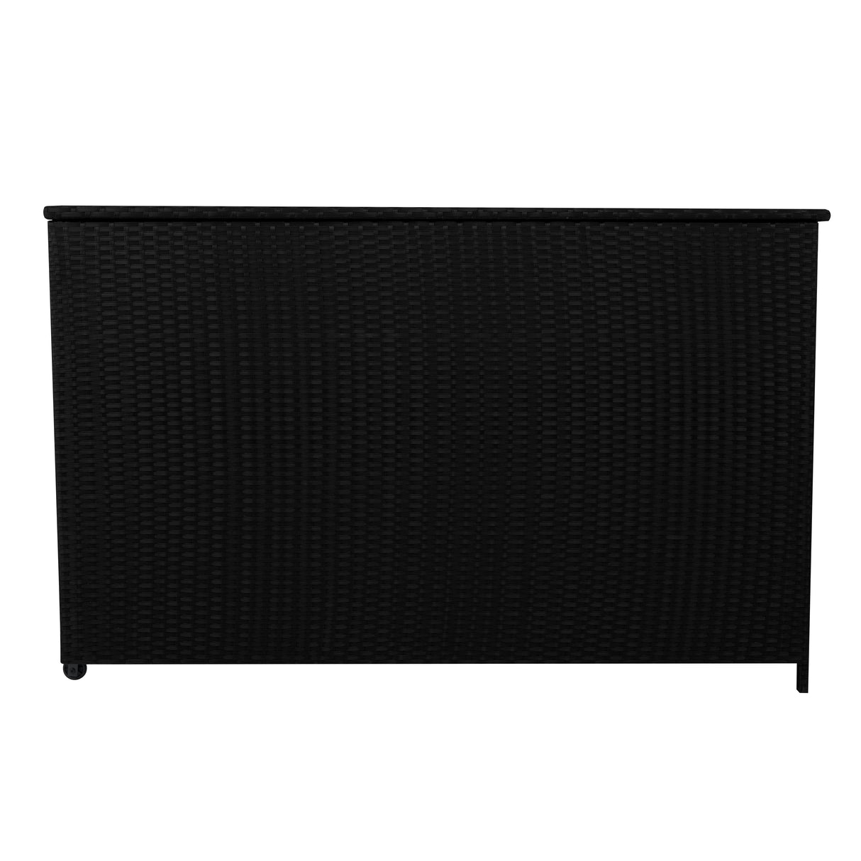Rattan-Kissen-Auflagenkiste 996L – Schwarz